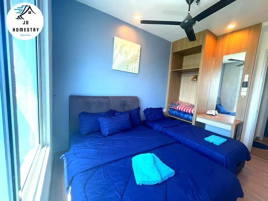 2Br Seaview Melaka - 1Km Jonker Walk L Smart Tv L Wifi Apartment 0*, Malacca