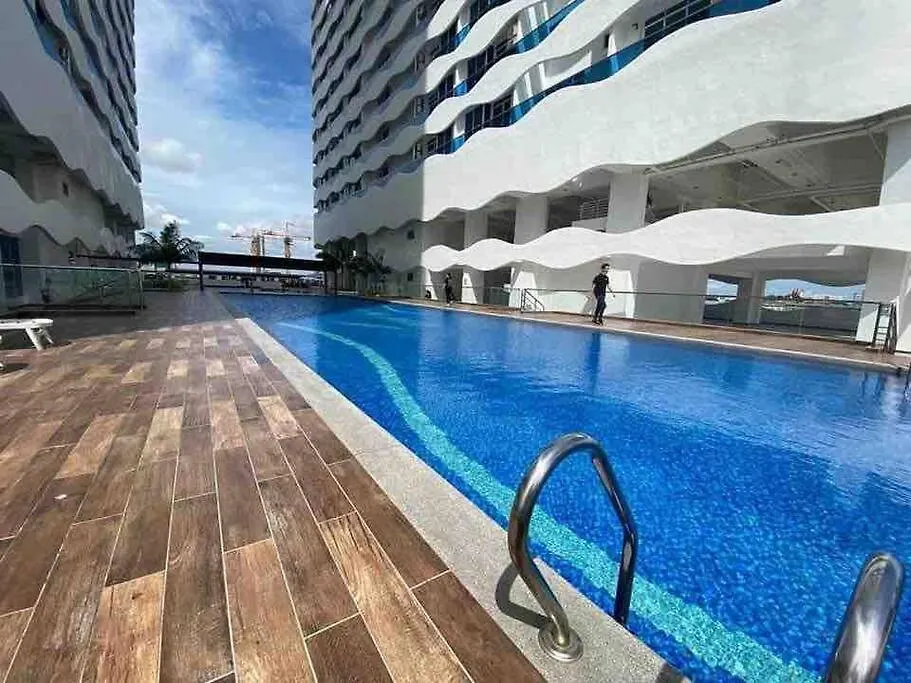 2Br Seaview Melaka - 1Km Jonker Walk L Smart Tv L Wifi Apartment