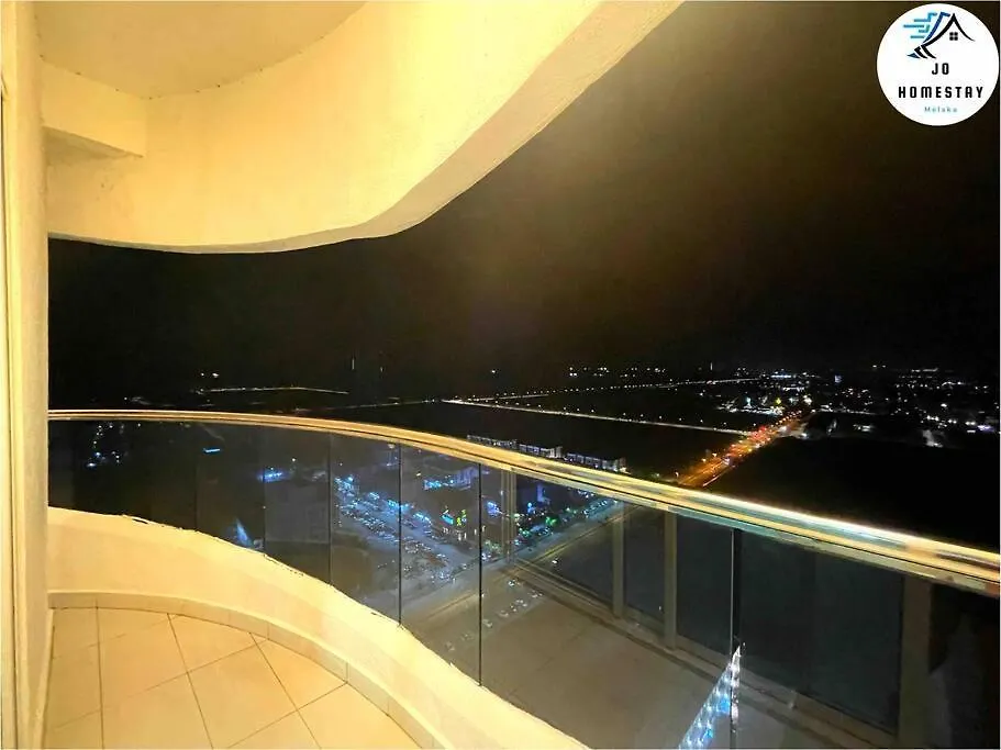 2Br Seaview Melaka - 1Km Jonker Walk L Smart Tv L Wifi Apartment Malaysia