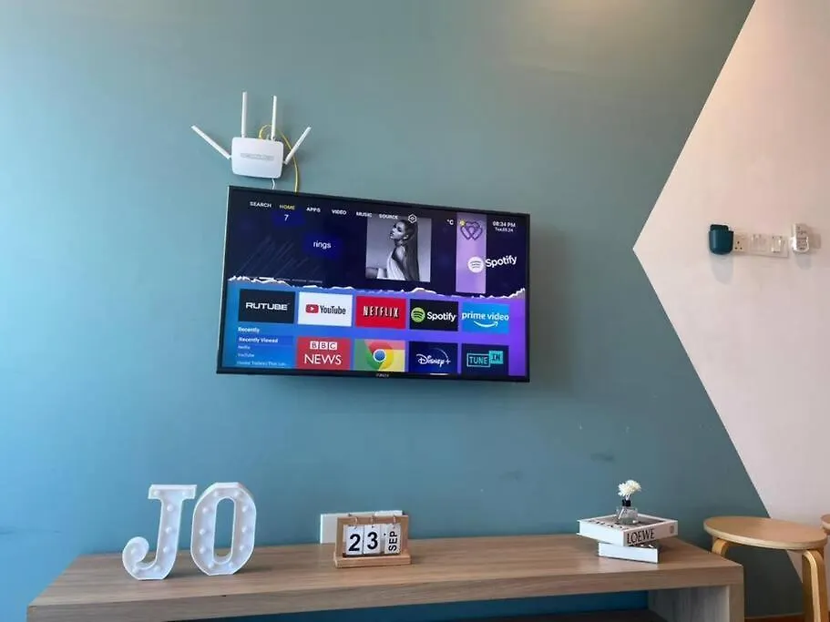 2Br Seaview Melaka - 1Km Jonker Walk L Smart Tv L Wifi Διαμέρισμα Μαλαισία